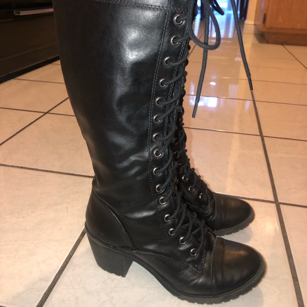 Knee high boots